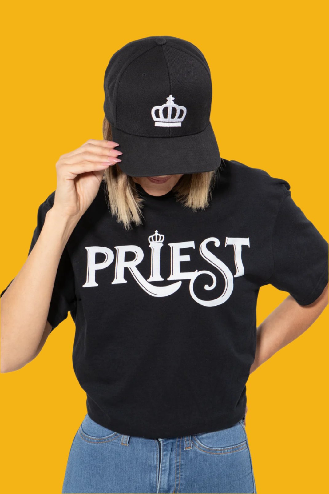 Crown Snapback - Black