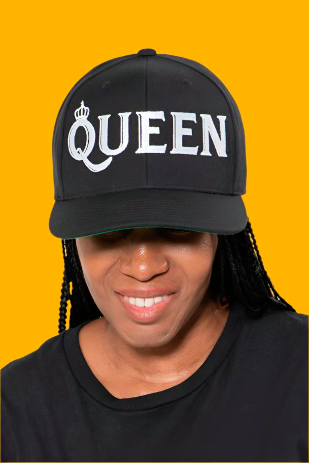 Queen Snapback - Black