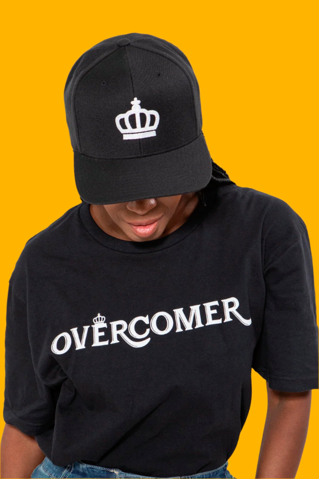 Crown Snapback - Black