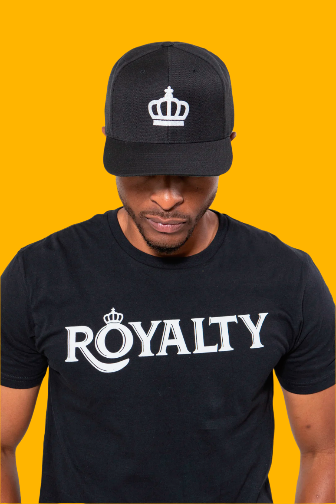 Crown Snapback - Black