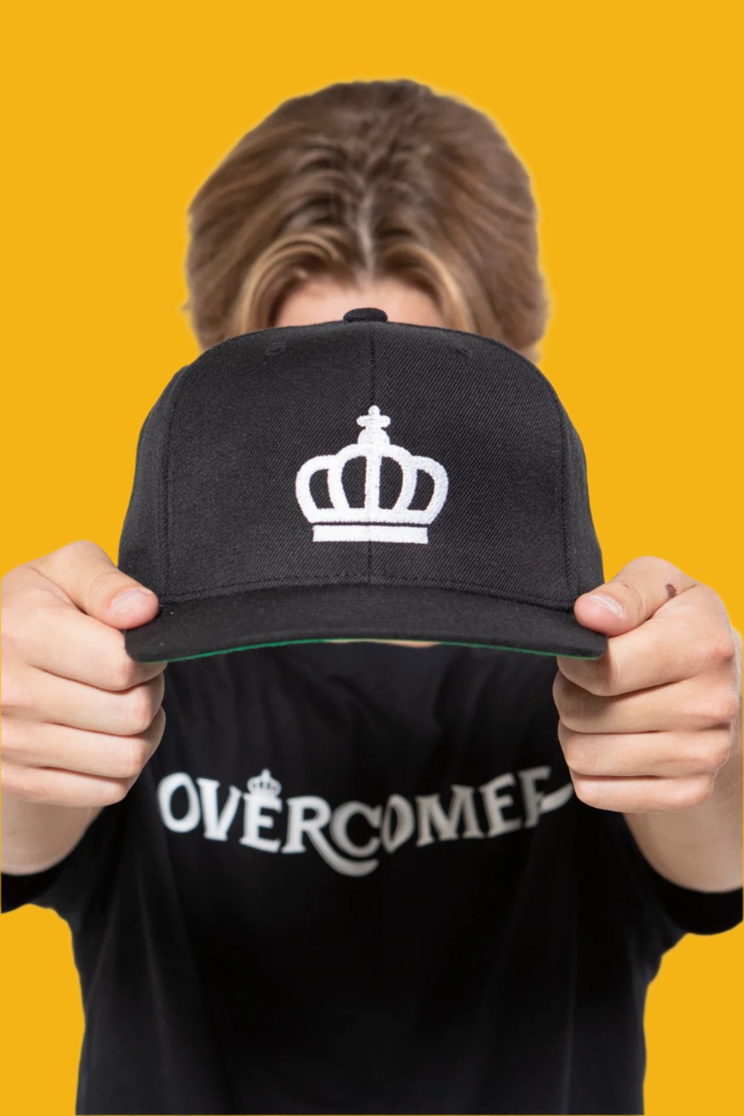 Crown Snapback - Black