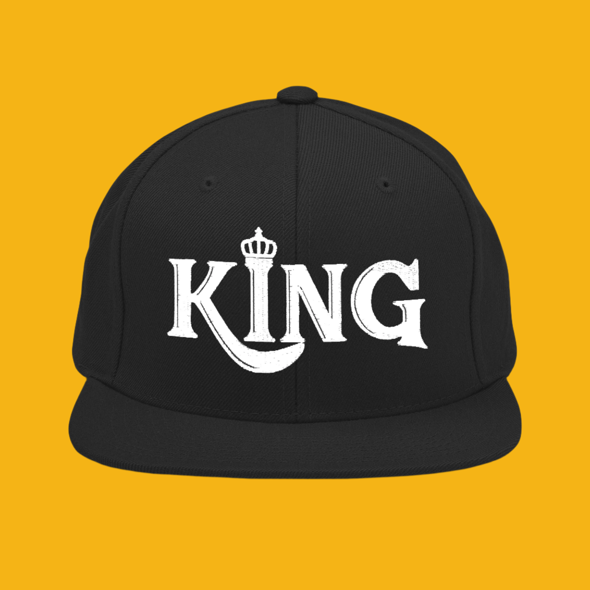 King Snapback - Black