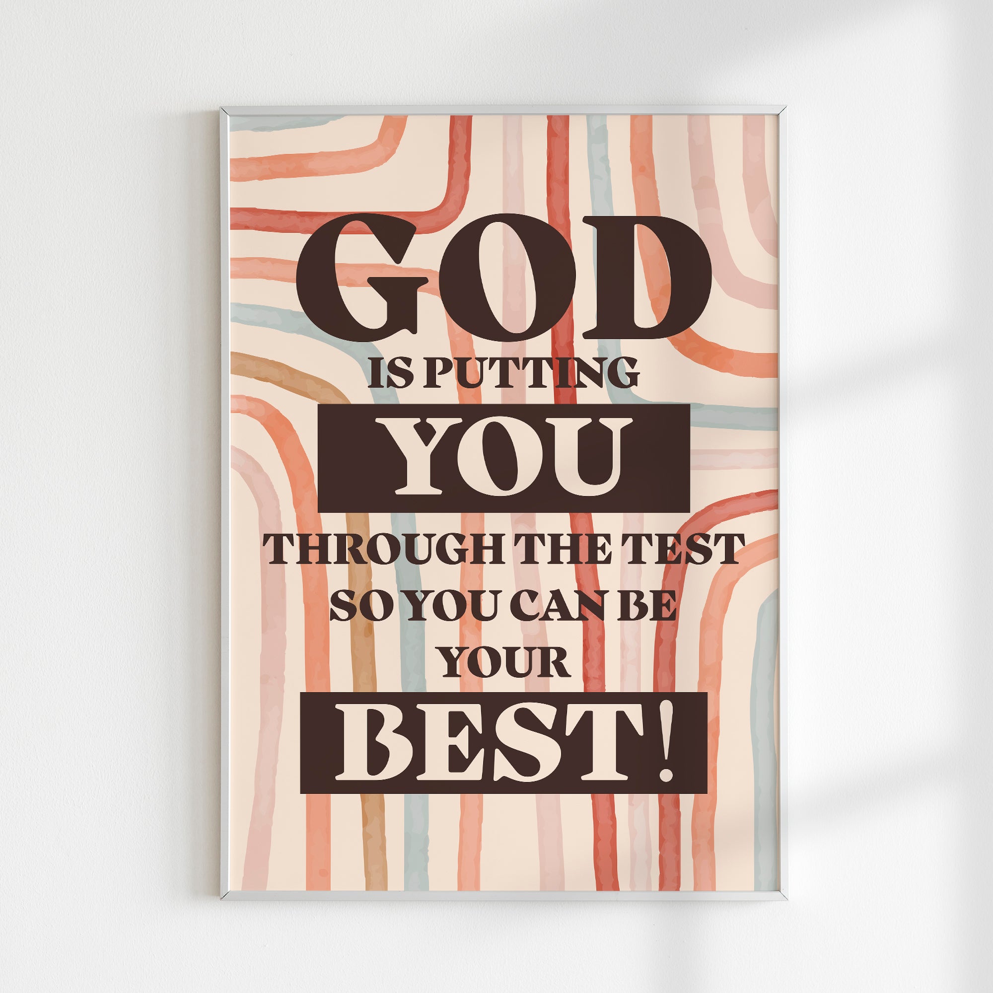 Be Your Best Tee + Wall Art