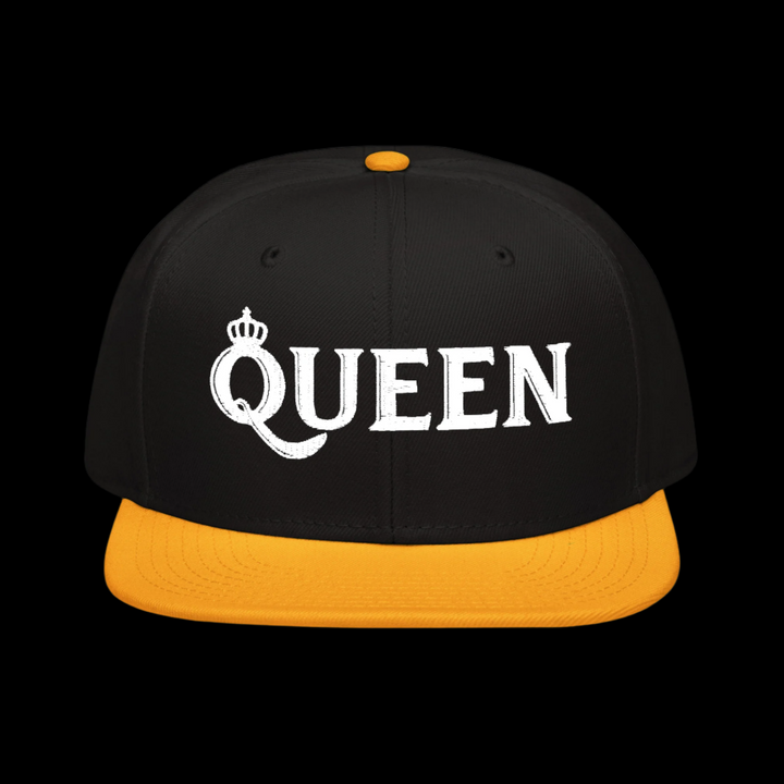 Queen Snapback - Gold/Black