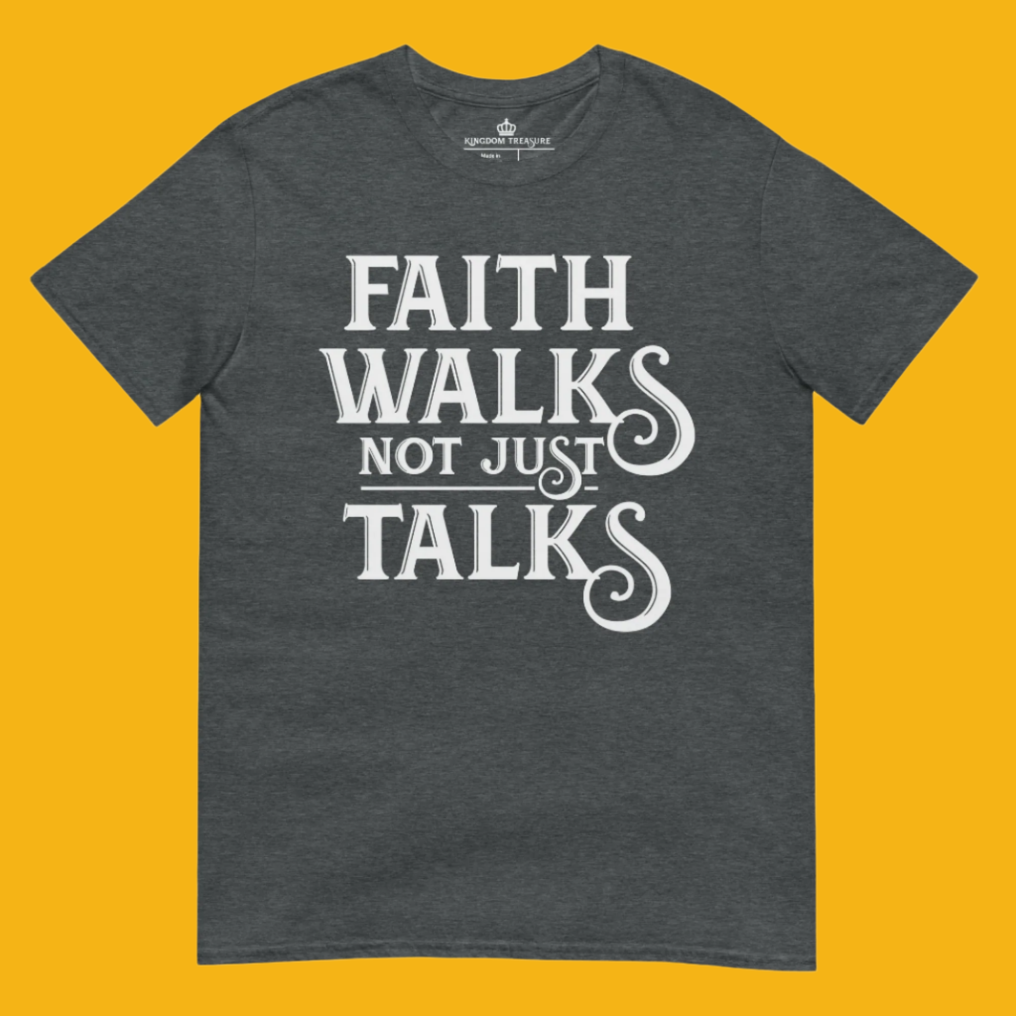 Faith Walks Tee + Wall Art