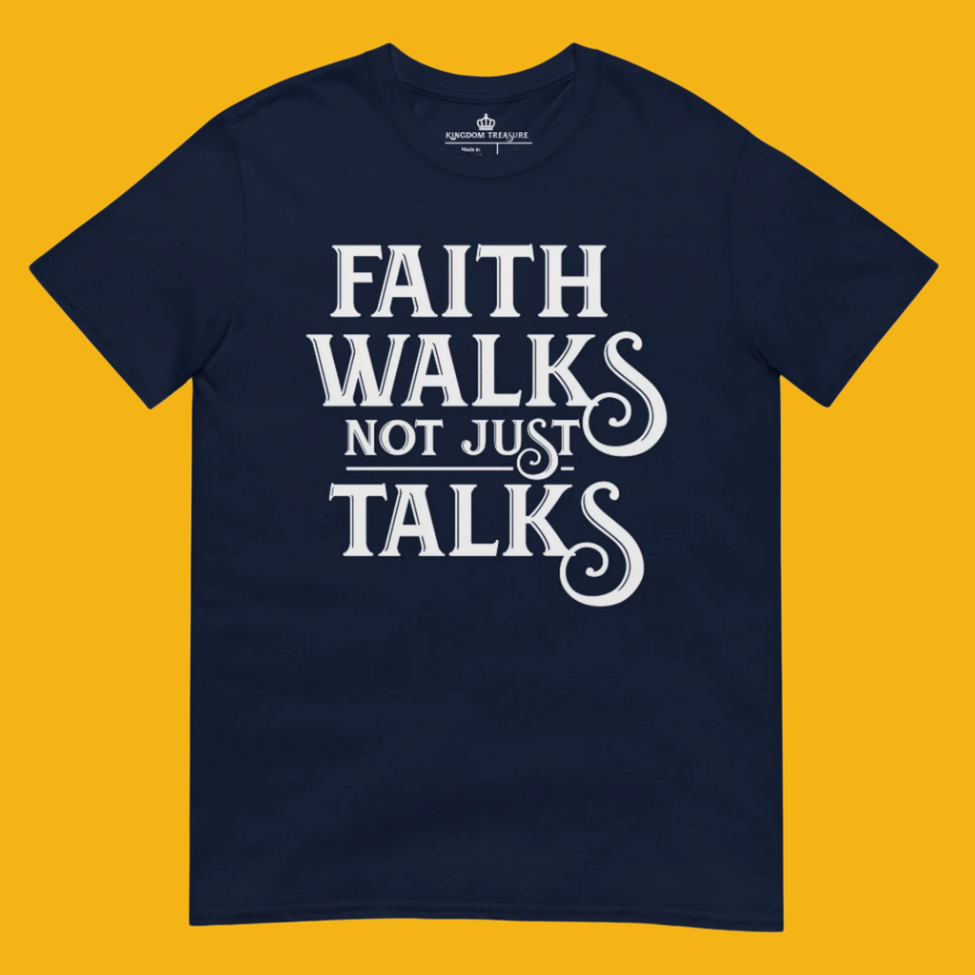 Faith Walks Tee + Wall Art