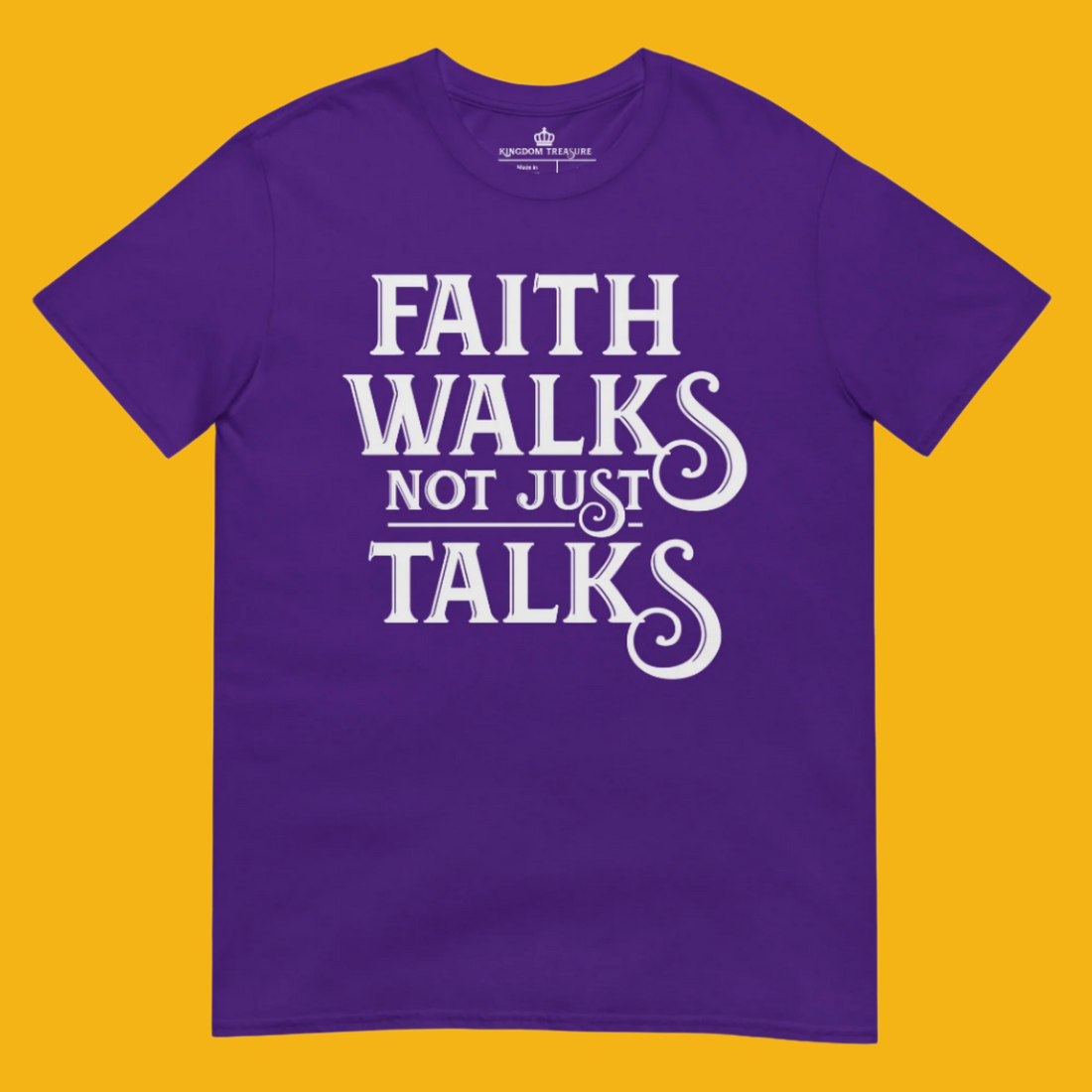 Faith Walks Tee + Wall Art